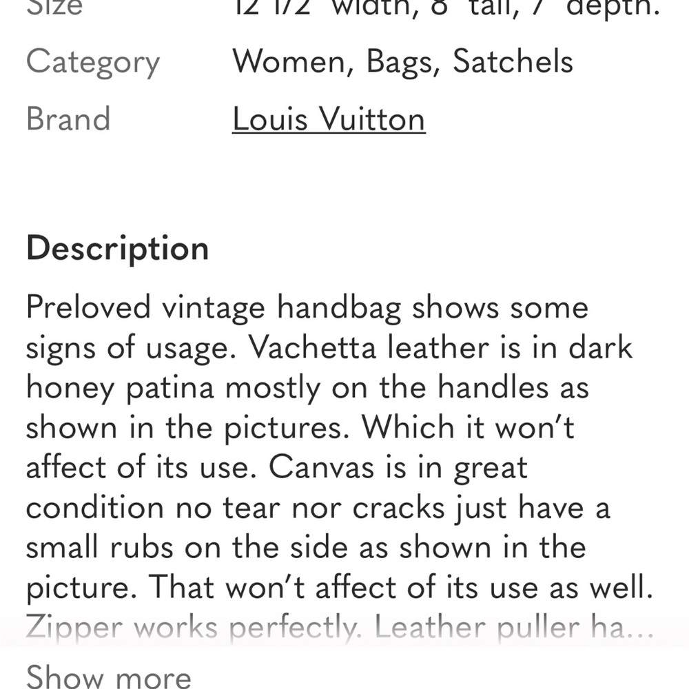Louis Vuitton Monogram Toiletry Bag - Tan and Brown - Picture 12 of 12